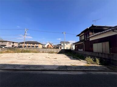 《大野城市山田２丁目　全２区画　２号地》土地面積１３２．６７m2/４０．１３坪（２０２５年１１月撮影