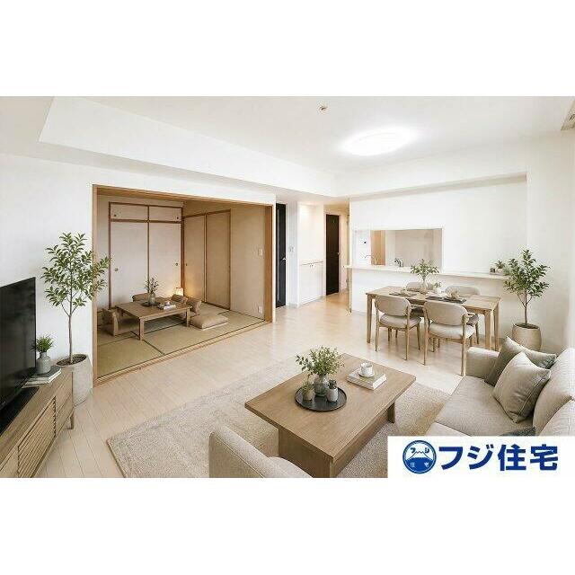バーチャルステージング画像（AI合成）です。合成された家具等は販売価格に含まれません。