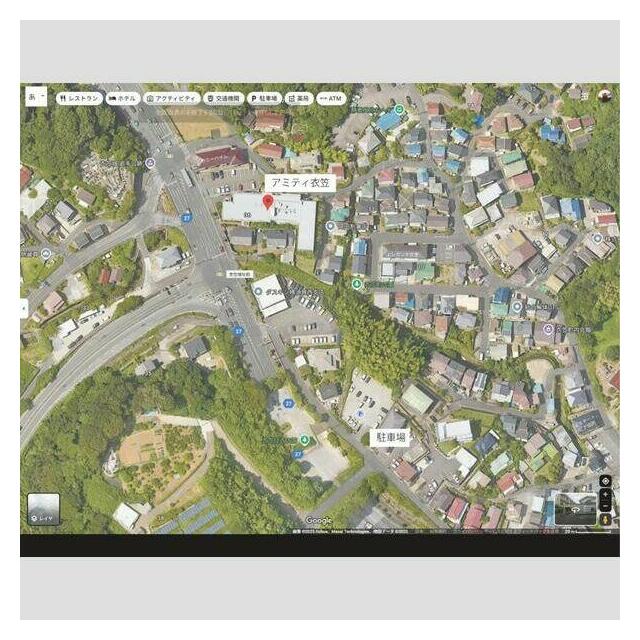 アミティ衣笠駐車場位置