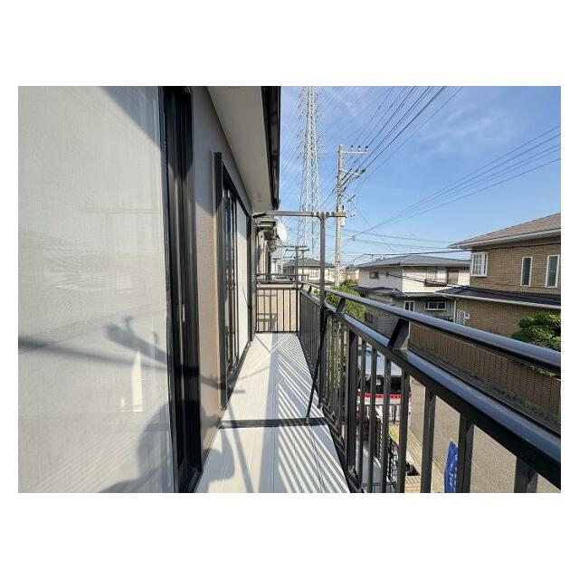 「バルコニー眺望」