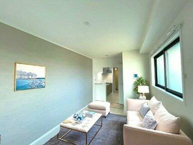 本画像はAIのCG作成イメージであり実際に現地に家具は置かれていません。