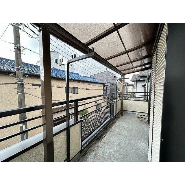 「バルコニー」日当たり良好です