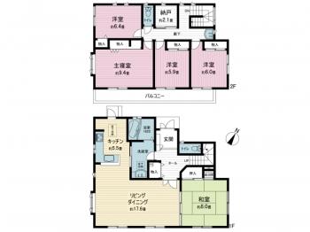 横浜市都筑区 東山田１丁目 北山田駅 2階建 5ldk 横浜市都筑区の売戸建住宅の物件情報 一戸建て 新築 中古 横浜ライブ横浜川崎の不動産賃貸売買 f2a17f8d77cd33d68d