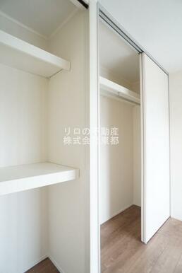 棚付なので収納道具なしでも◎