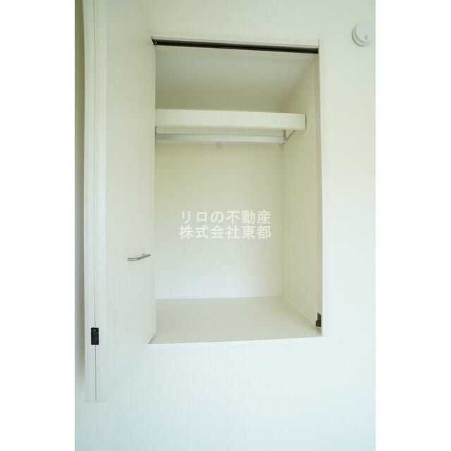 パイプハンガー付き☆畳まず衣類を掛けることができます♪