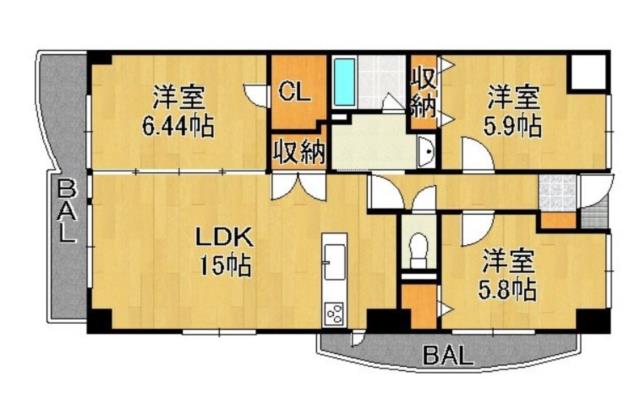 ｃｒｅｗｓ ｒｏｉ ｔｅｎｊｉｎ クルーズロワ天神 ６０６ 3ldk 北九州市戸畑区の貸マンションの物件情報 賃貸 アパート マンション 一戸建て お部屋探しは有限会社賃貸ホームセンターへ 60a7844a990e334fd5f51f