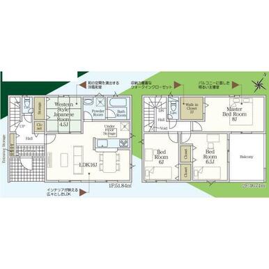 物件画像 富士市 五貫島 (富士駅) 2階建 4LDK