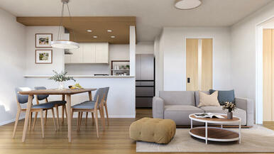 完成イメージ（7号棟　内観）