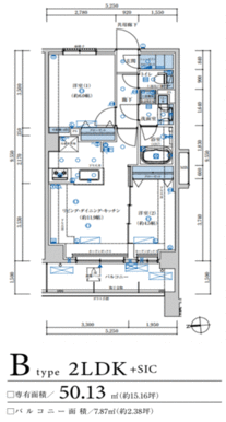 間取り図です