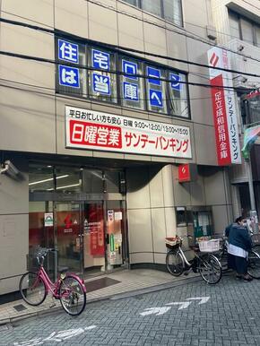 足立成和信用金庫旭町支店