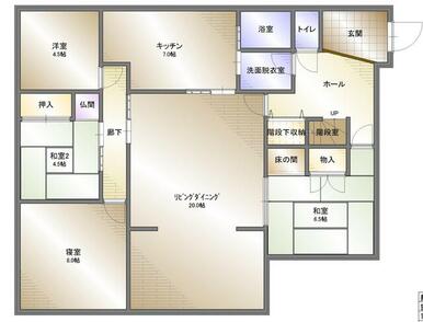 一階平面図