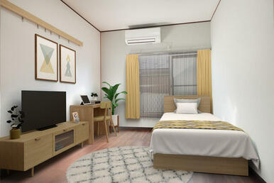 こちらの家具はCGです。家具付きではございません。