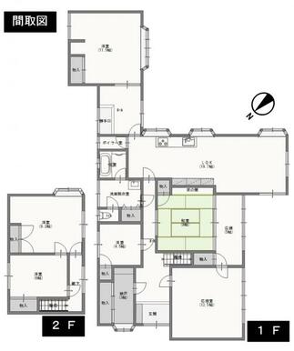 5LDK＋S（納戸）の住まいです。