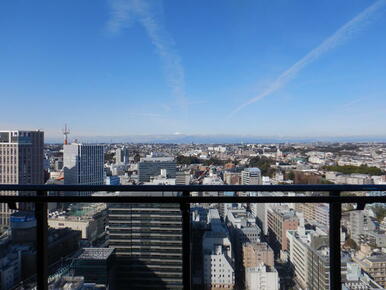 天気がいい日は富士山が望めます