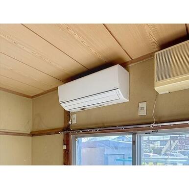 エアコン完備でいつでも快適