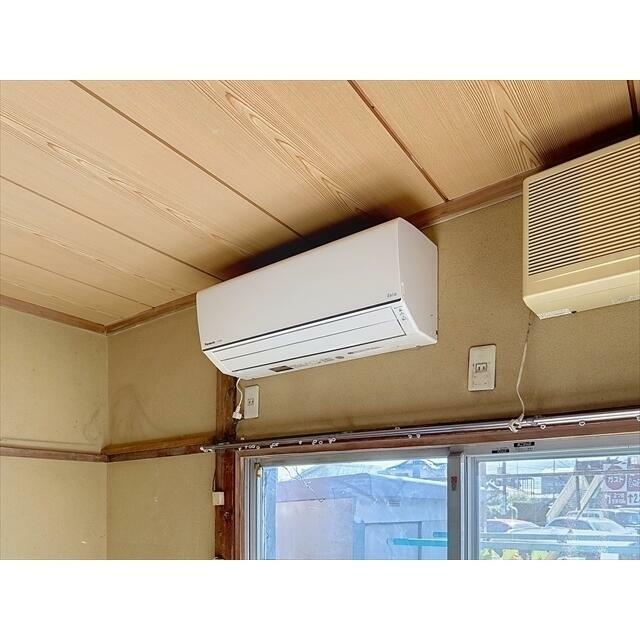 エアコン完備でいつでも快適