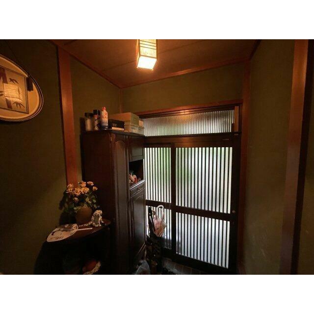 きれいな玄関です