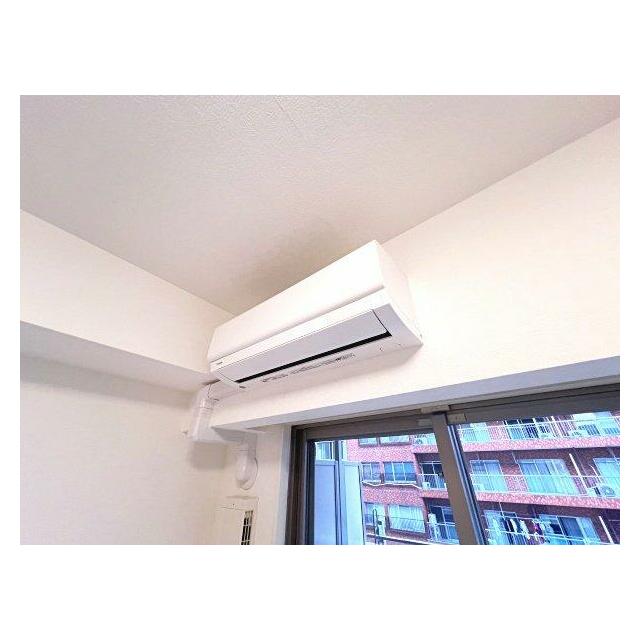 快適に過ごせるエアコン完備