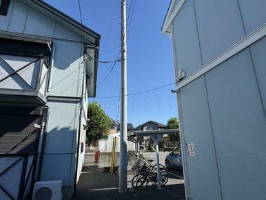 Ｅ棟敷地内は防犯カメラにカバーされております。※Ｅ棟には防犯カメラはございません。