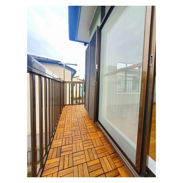 陽当たり良好なバルコニー