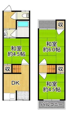 ファミリー世帯でもお住まいいただける間取りです♪