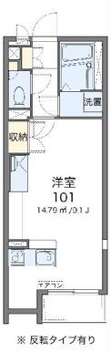 代表的な間取のため実際の間取とは異なる場合があります