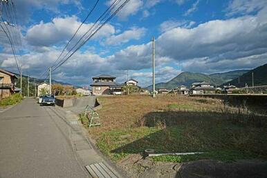 前面道路