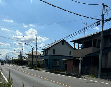 前面道路