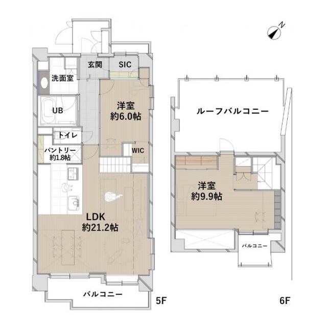 専有面積90.47平米