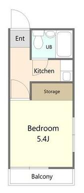 南向きの１Ｋタイプ