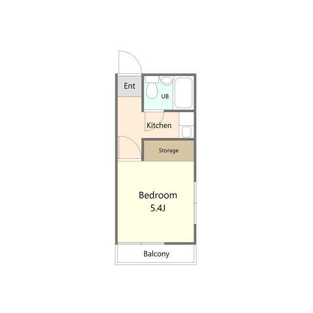 南向きの１Ｋタイプ