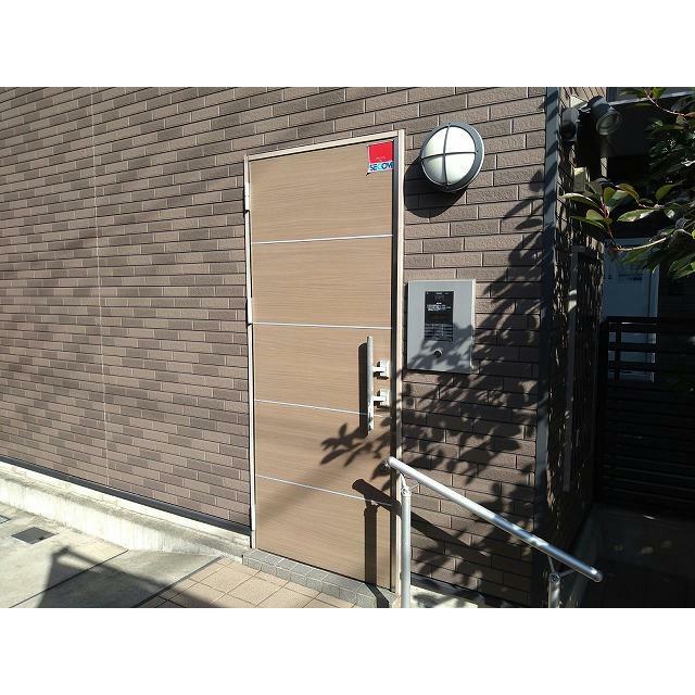 オートロックゲート・防犯カメラ設置