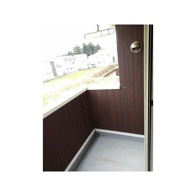 陽当たり良好なバルコニーです