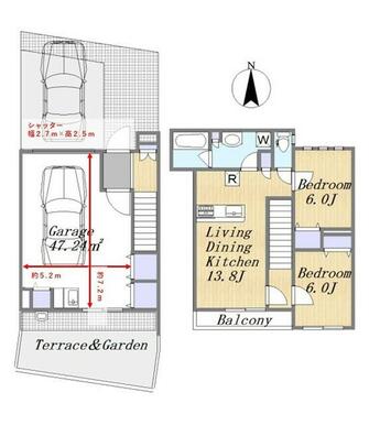 ３面採光の明るいお部屋！