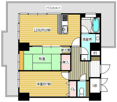 使い勝手の良い間取りです