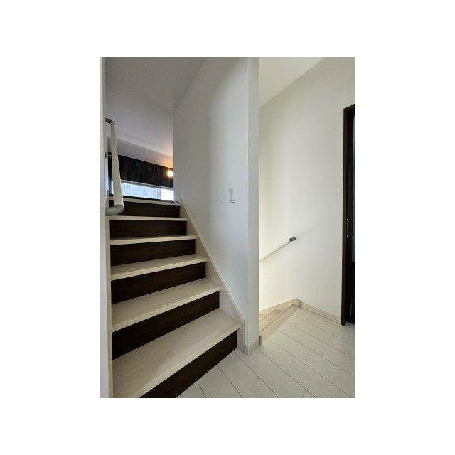 ロフトへの階段。