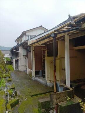 建物の裏の写真です！