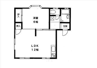 反転タイプのお部屋となります