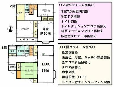 その他、外壁塗装や外部照明交換等多数箇所リフォーム済