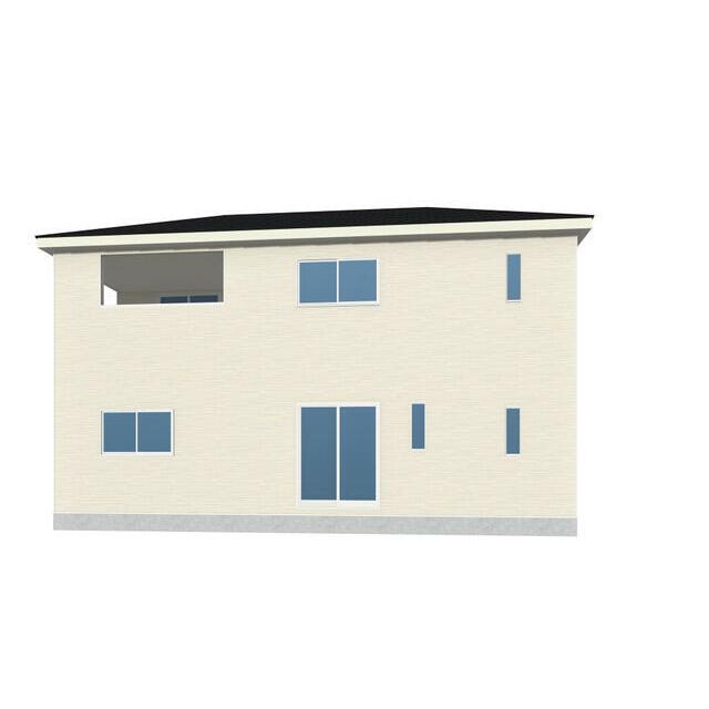 １号棟　完成予想図（外観）