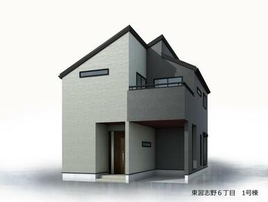 完成予想図（外観）