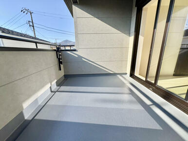 1号棟:バルコニー