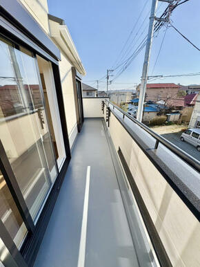 2号棟:バルコニー