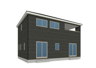 ５号棟　外観（完成予想図）