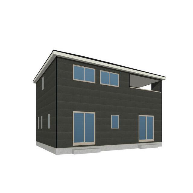 ５号棟　外観（完成予想図）