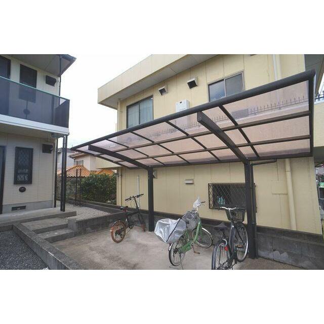 ご入居者専用駐輪場です。