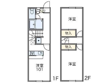 代表的な間取のため実際の間取とは異なる場合があります