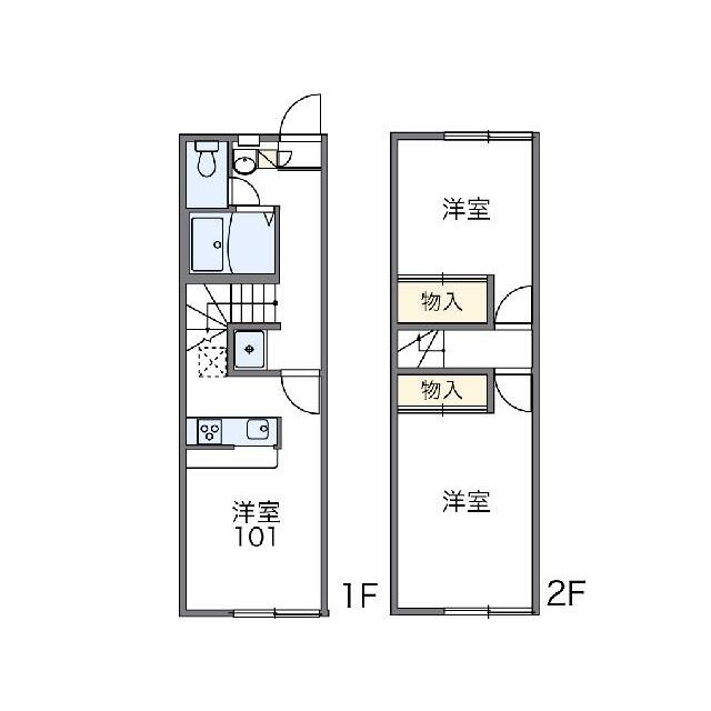代表的な間取のため実際の間取とは異なる場合があります