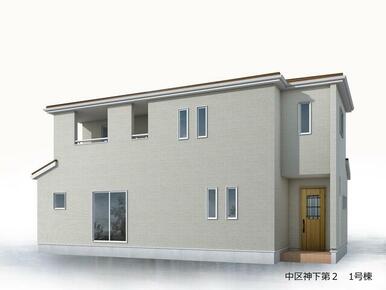 完成予想図（外観）