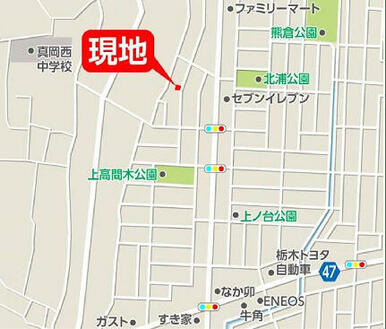現地案内図
